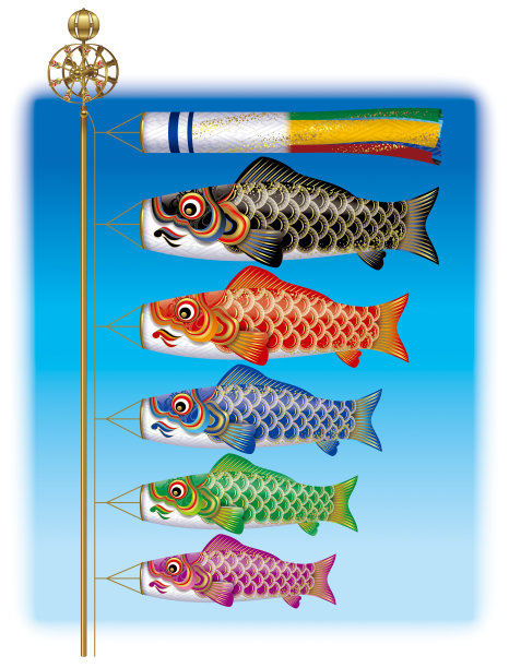 鲤鱼流光。图片下载