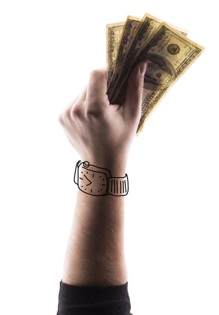 男人的手拿着钱图片下载