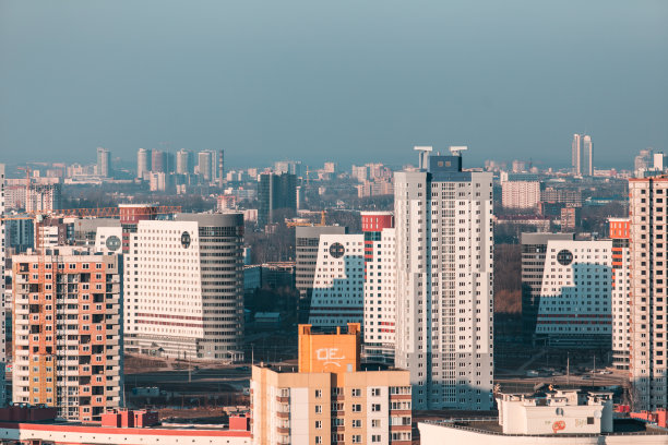 从鸟瞰城市图片下载