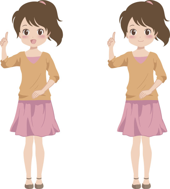 可爱的女孩图片下载