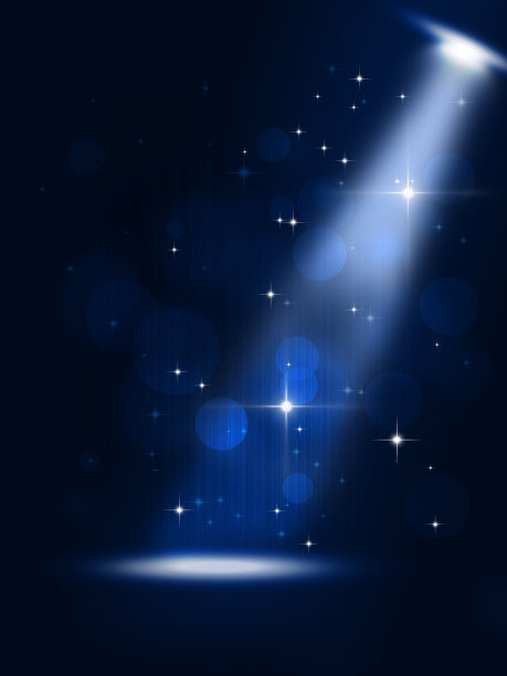 演唱会舞台聚光灯下图片下载