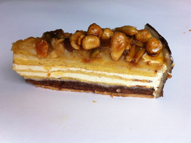 一块德国奶油蛋糕图片下载