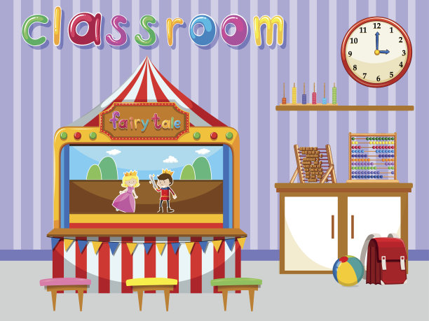 幼儿园学生教室图片下载