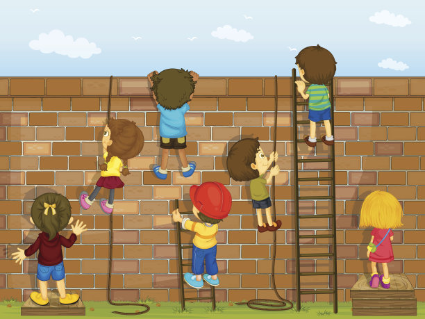 建设的孩子图片下载