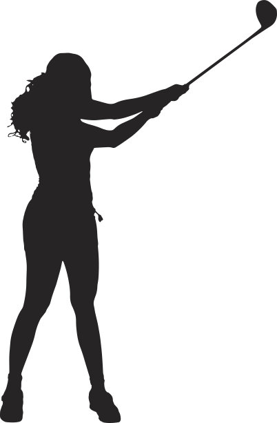 矢量剪影的女人。图片下载