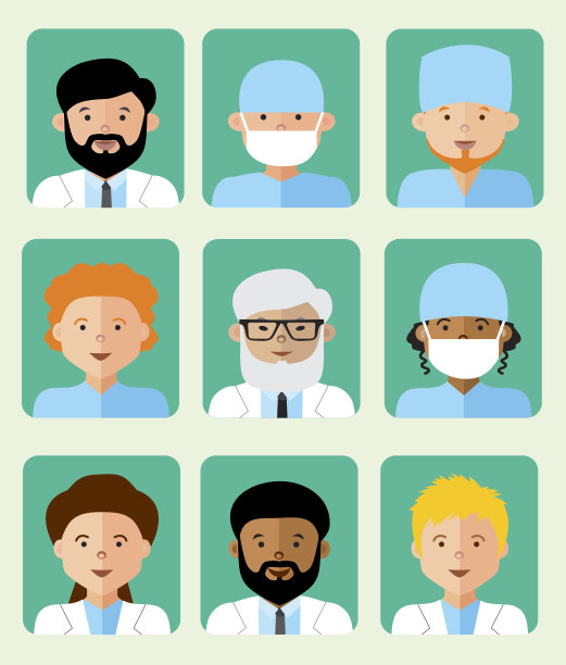 医生头像图标合集图片下载