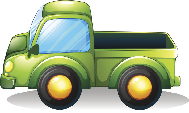 绿色的车图片下载