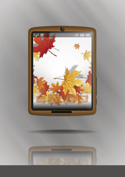 平板电脑和手机。图片下载