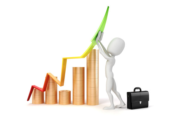 3d man商人，成功的商业理念图片下载