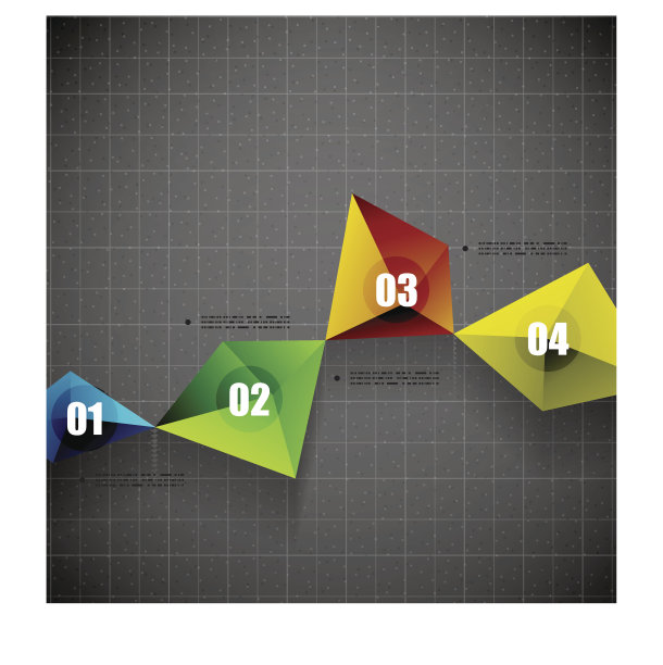 抽象的三角形的背景图片下载