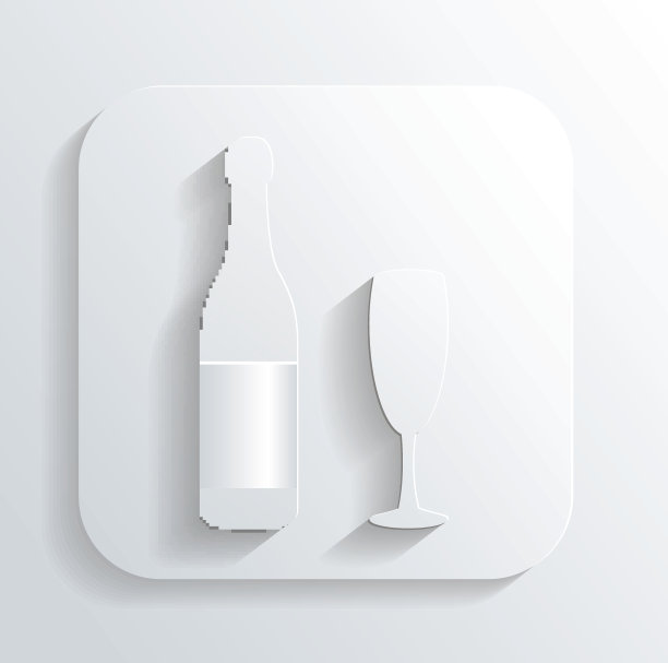 一瓶一瓶的香槟图片下载