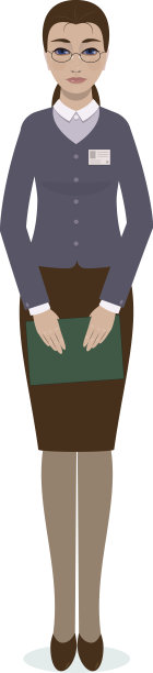 职业女性——教师、图书管理员、商人、酒店经理、行政人员、女服务员图片下载