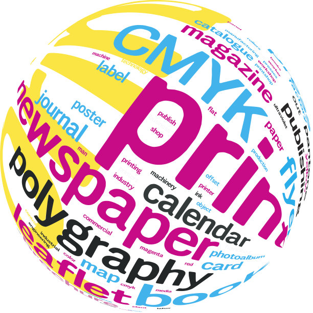 印刷字云图片下载