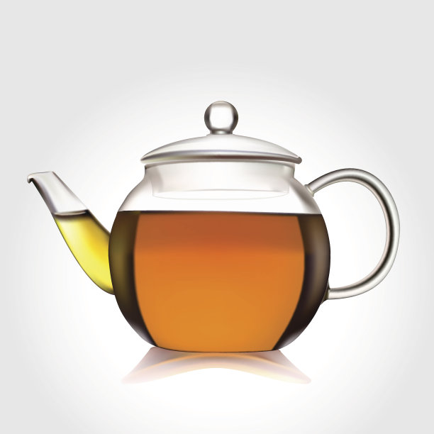绿茶茶壶图片下载