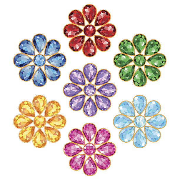 七花孤立物图片下载