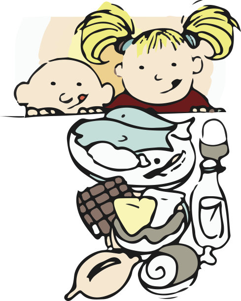 食物和孩子图片下载