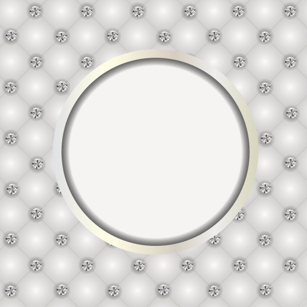 豪华背景与钻石按钮矢量插图图片下载
