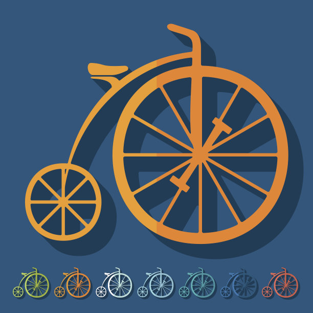 平面设计:自行车图片下载
