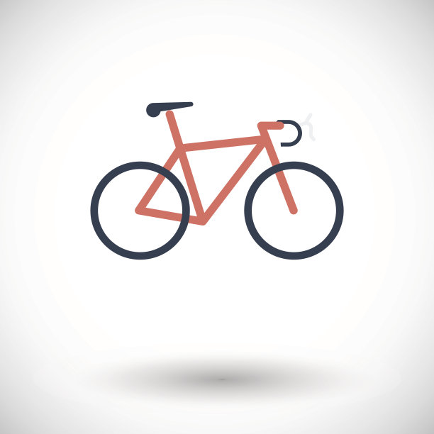 自行车图标素材图片