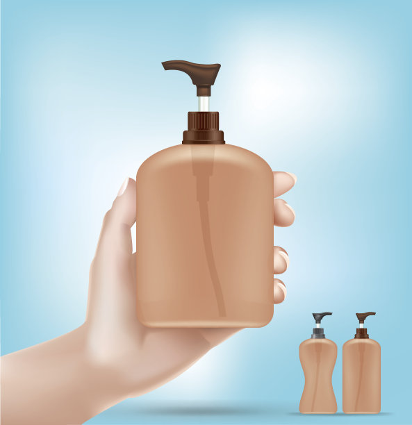 泵瓶矢量-插图图片下载