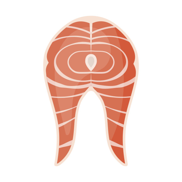 鲑鱼排图标图片下载