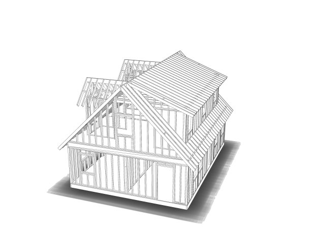 房子框架图片下载