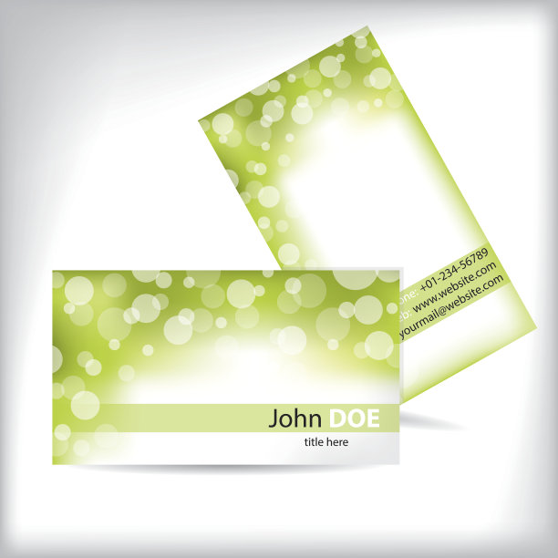 名片模板图片下载