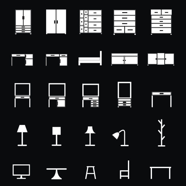 家具图标设置图片下载