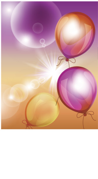 彩色气球图片下载