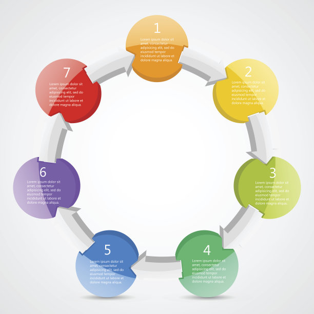 您的业务项目的现代矢量模板图片下载