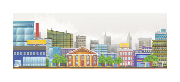 城市,矢量图图片下载