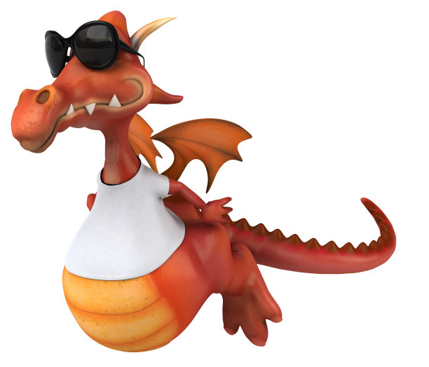 有趣的龙图片下载