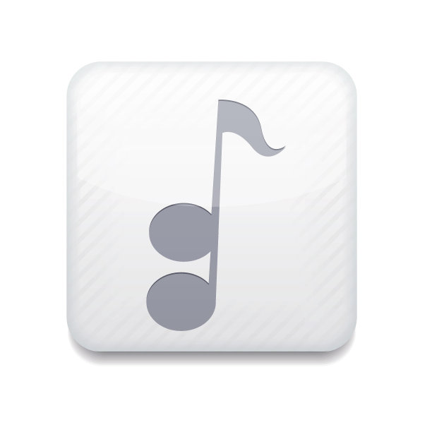 矢量白色笔记图标。Eps10。容易编辑图片下载