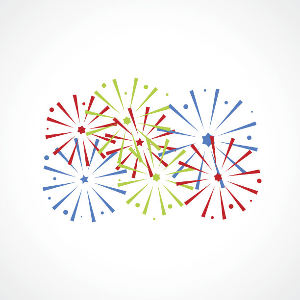 喜庆的烟花图片下载