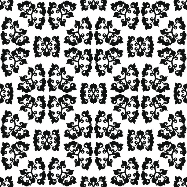 摘要无缝花卉图案素材图片