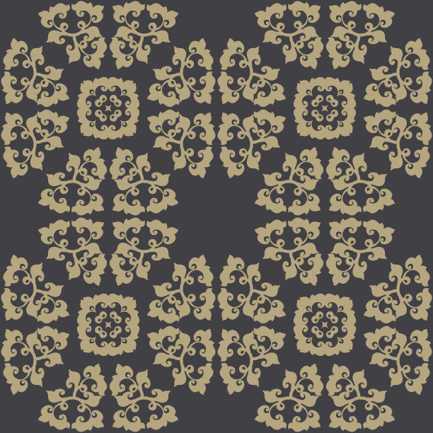 摘要无缝花卉图案素材图片