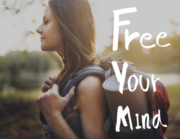 放松你的思想，积极放松Chill的概念图片下载