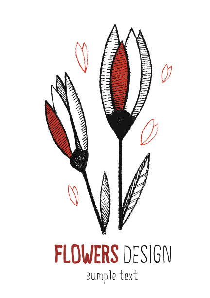 花的设计图片下载