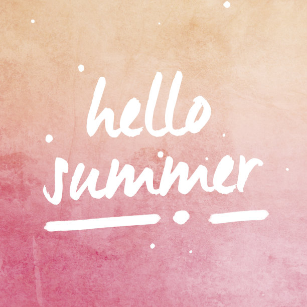 你好,夏天的背景图片下载