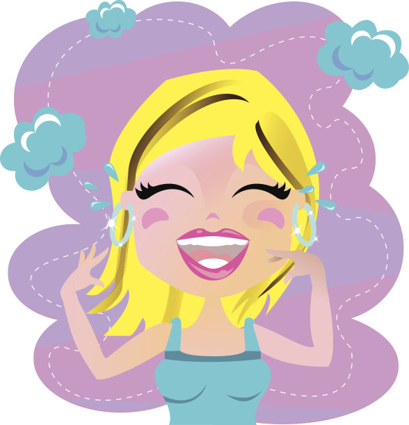 女人笑着图片下载