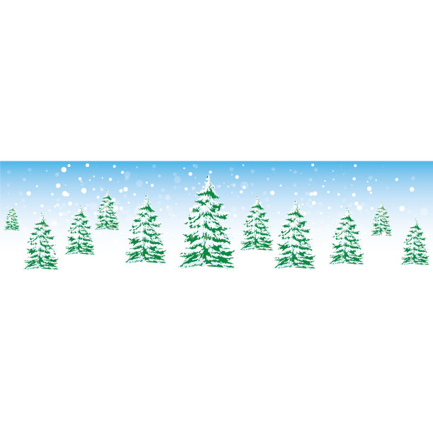 圣诞树背景-向量图片下载