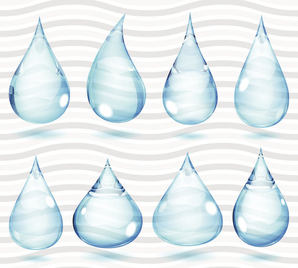 水滴矢量图素材ID：120924118