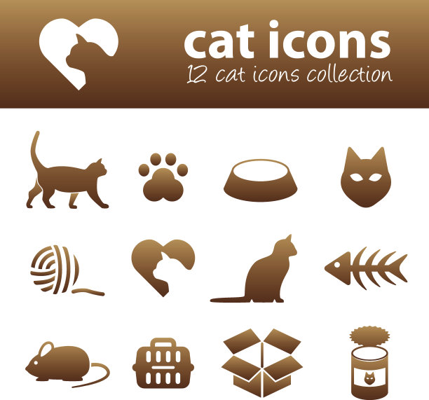 猫的图标图片下载