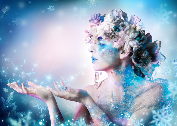 冬天的肖像图片下载