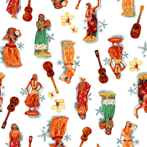 草裙舞娃娃图片下载