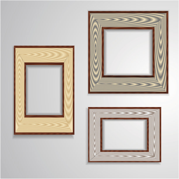 老式孤立空框图片下载