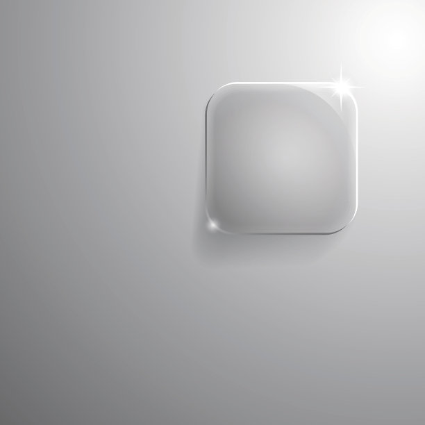 方形框架眼镜。矢量插图。图片下载