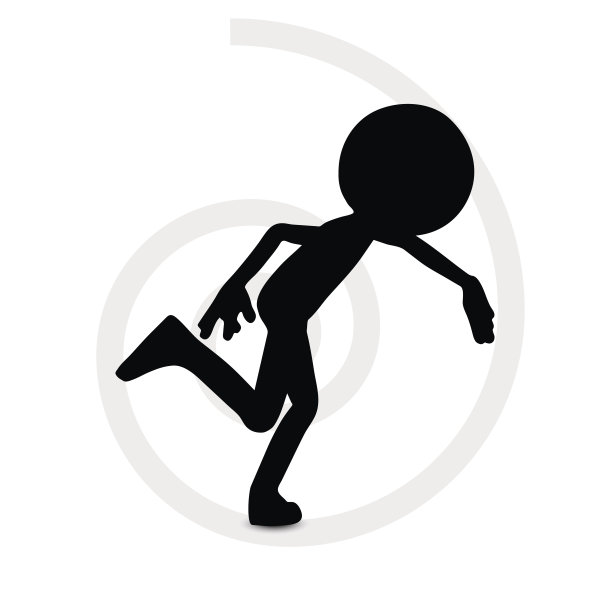 3d人在跑步姿势图片下载