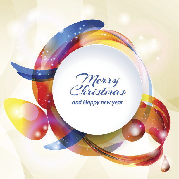 抽象的圣诞背景图片下载