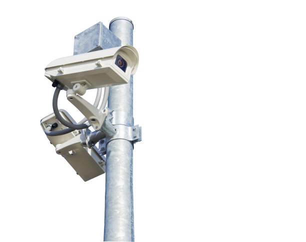 安装在室外隔离的闭路电视图片下载